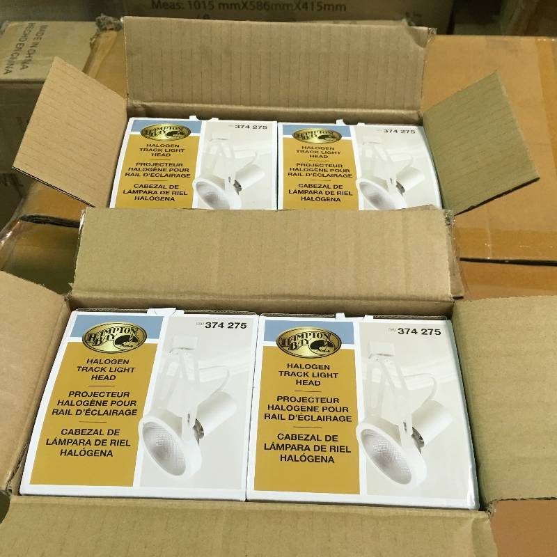 Hampton Bay 75-Watt PAR30 Perforated Double Arm Gimbal Fixture  Lot of 2 Box ( 2 pack ) new