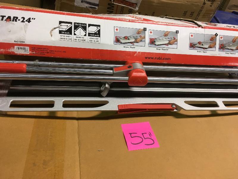 Rubi 24 in. Star Tile Cutter  in good working condition
