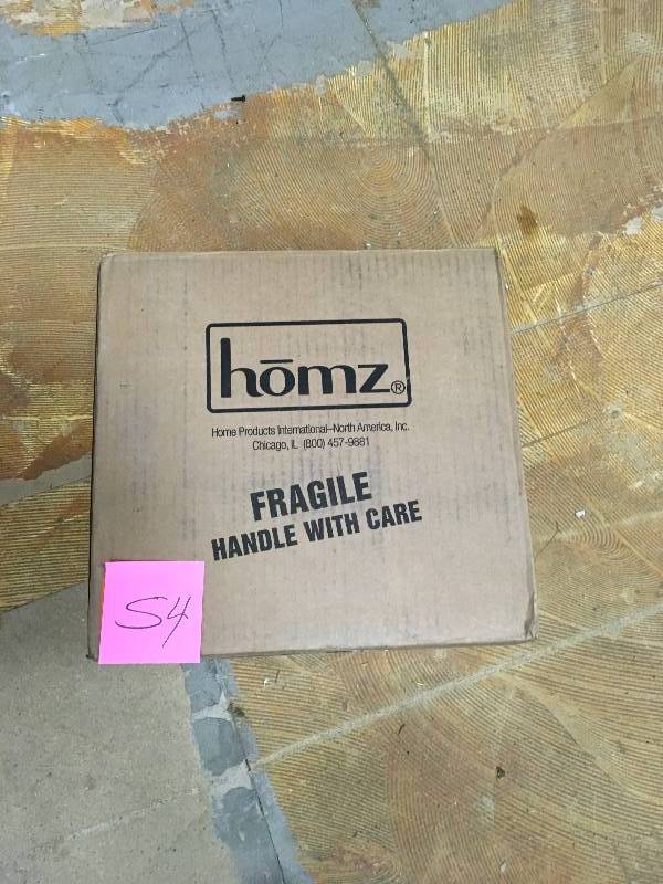 lot 54 image: HOMZ 6 Qt. Clear Shoe Box (Set of 10)