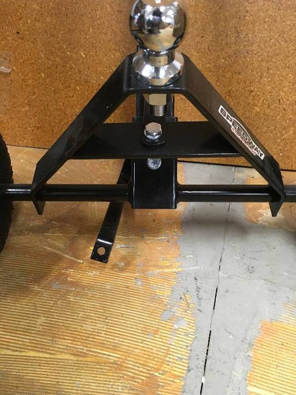 lot 71 image: SPEEDWAY 600 lb. Capacity Heavy-Duty Trailer Dolly in good conditions