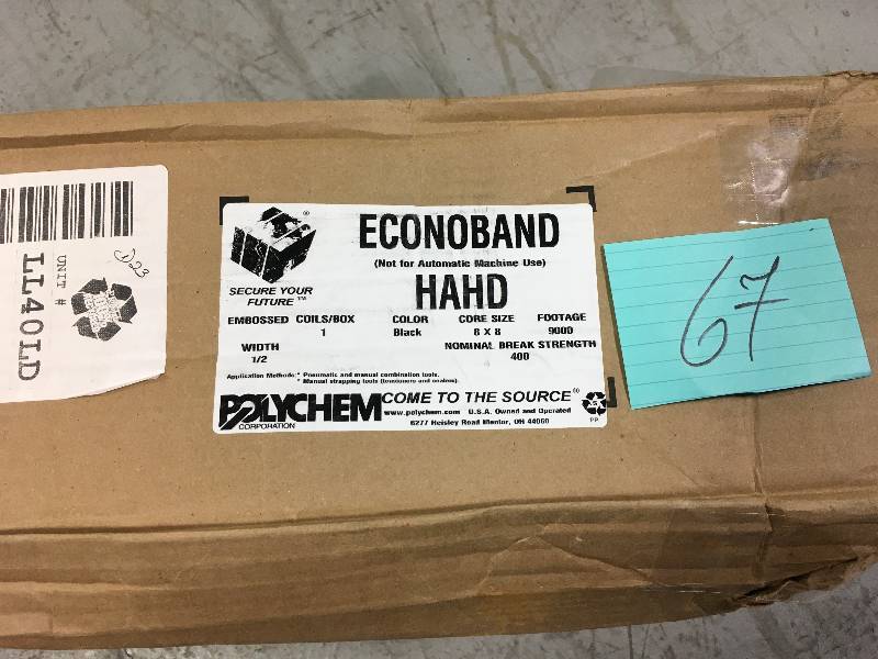 lot 67 image: Echonoband Embossed coil in good conditions