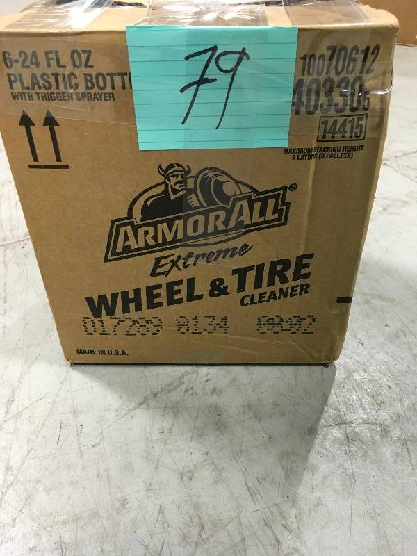 lot 79 image: Armorall Tire Cleaner set of 6 not used