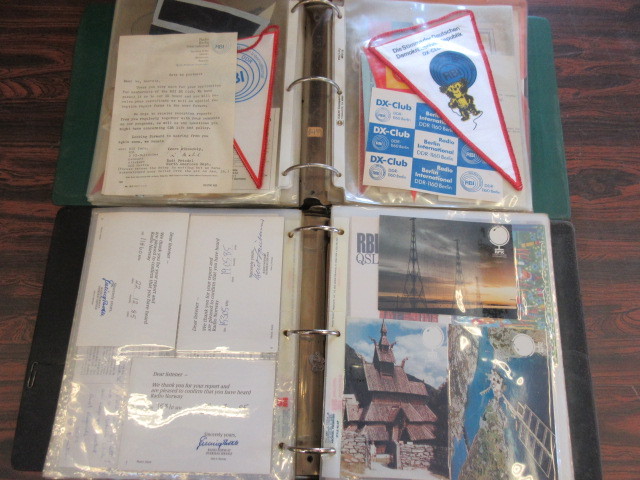 lot 434 image: RADIO STATION POSTCARDS, RECEPTIONTEST ACKNOWLEDGEMENTS WORLDWIDE BY HAM RADIO