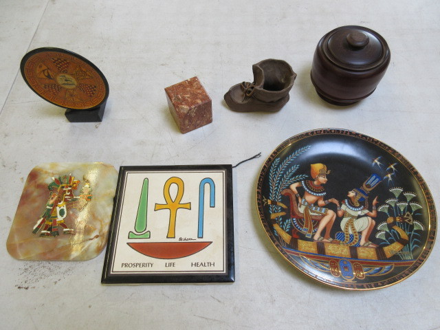 lot 448 image: GRECIAN POTTERY FROM THE GEOMETRIC PERIOD, EGYPTIAN ART AND MORE