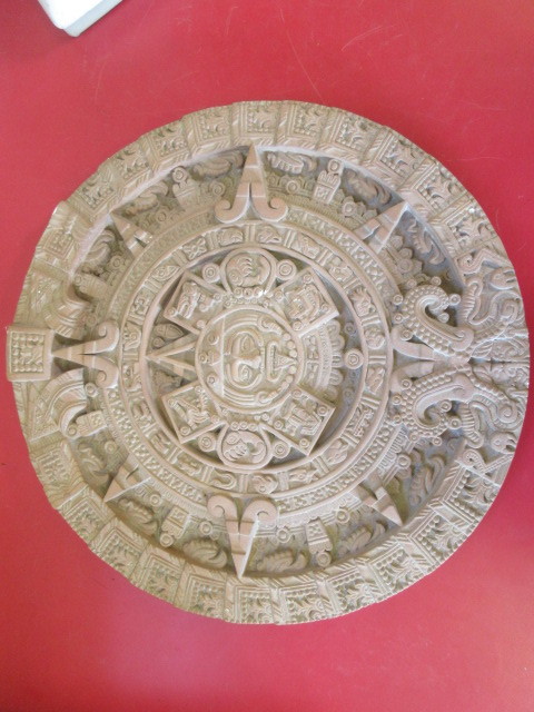 lot 449 image: MAYAN WALL HANGING