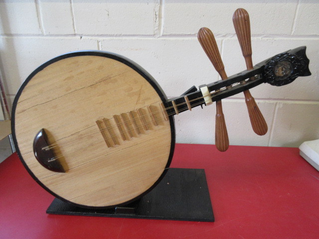 lot 451 image: YUEQIN OR CHINESE MOON GUITAR