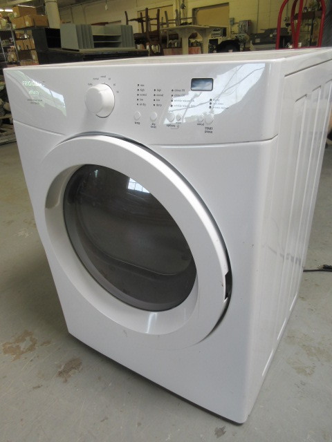 lot 488 image: FRIGIDAIRE AFFINITY FRONT LOAD DRYER - WHITE