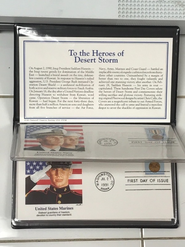 1991 Heroes Of Desert Storm First D...