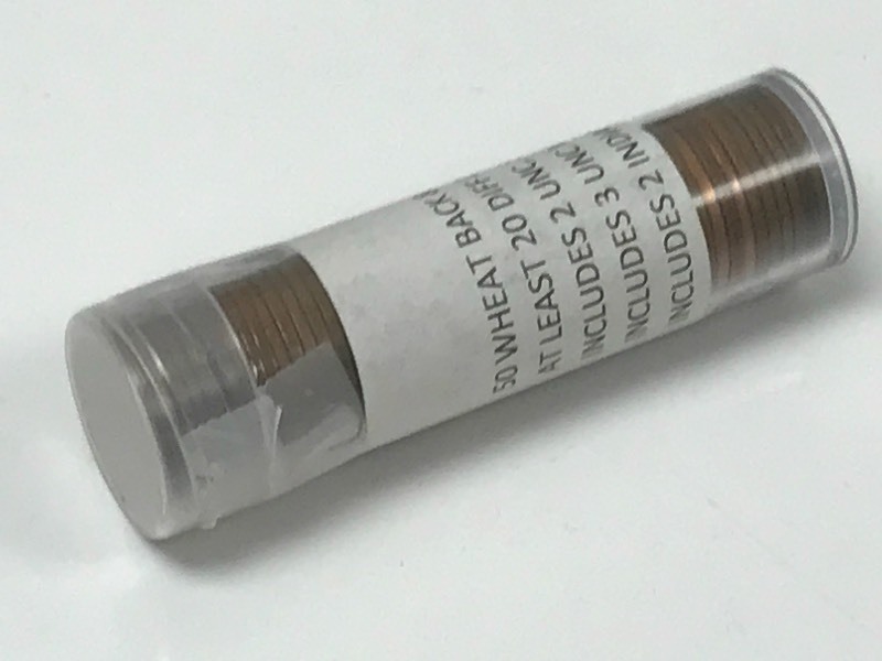 (1) Roll Of Wheat Back & Indian Hea...