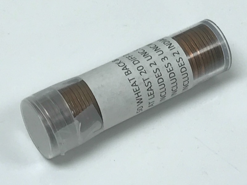 (1) Roll Of Wheat Back & Indian Hea...