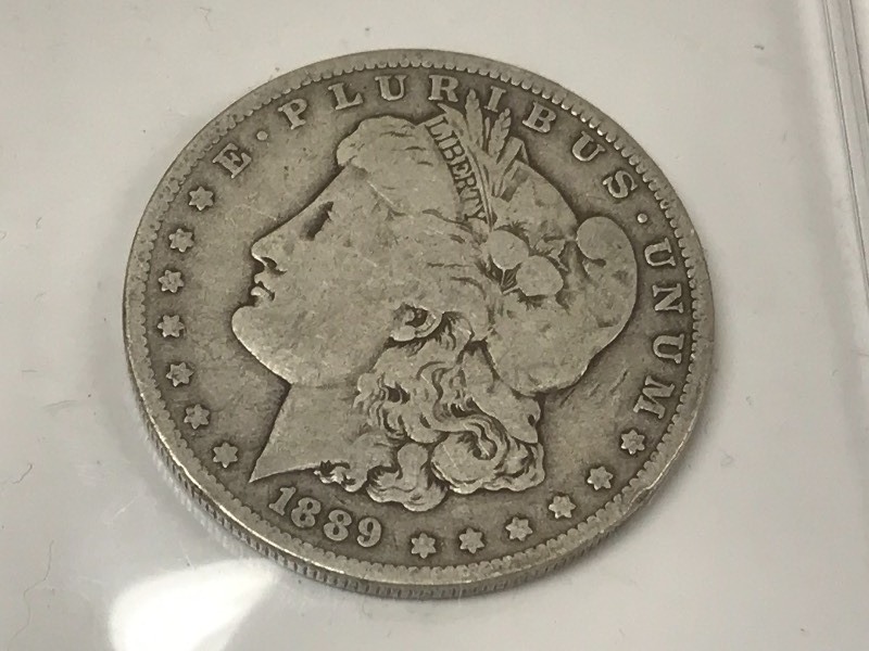 1889-O Morgan Silver Dollar ...