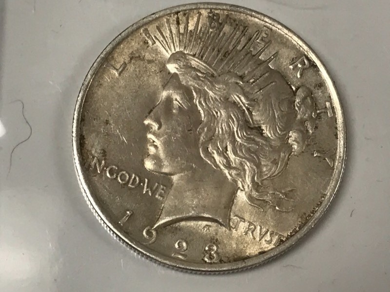 1923 Peace Silver Dollar ...