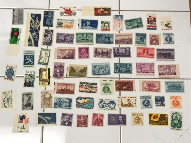 Stamp Collection From The 1940s To...