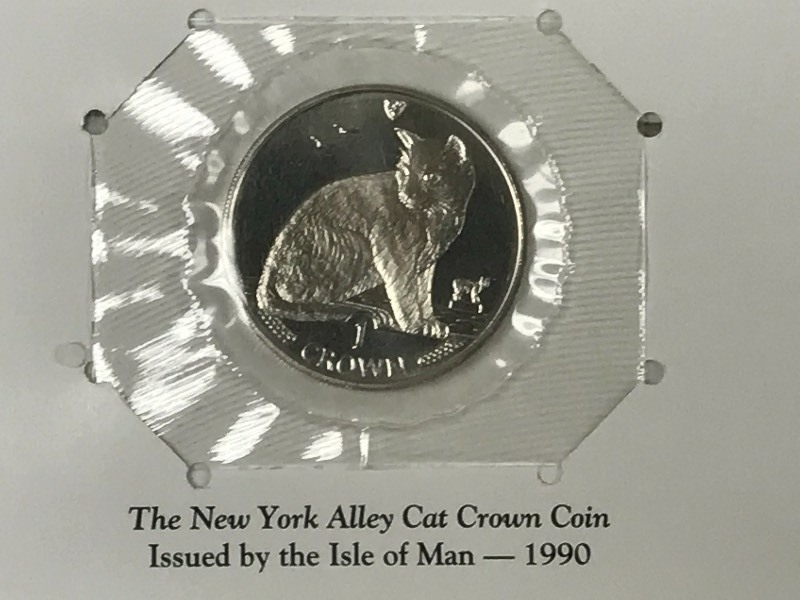 990 Isle Of Man Alley Cat Crown C...