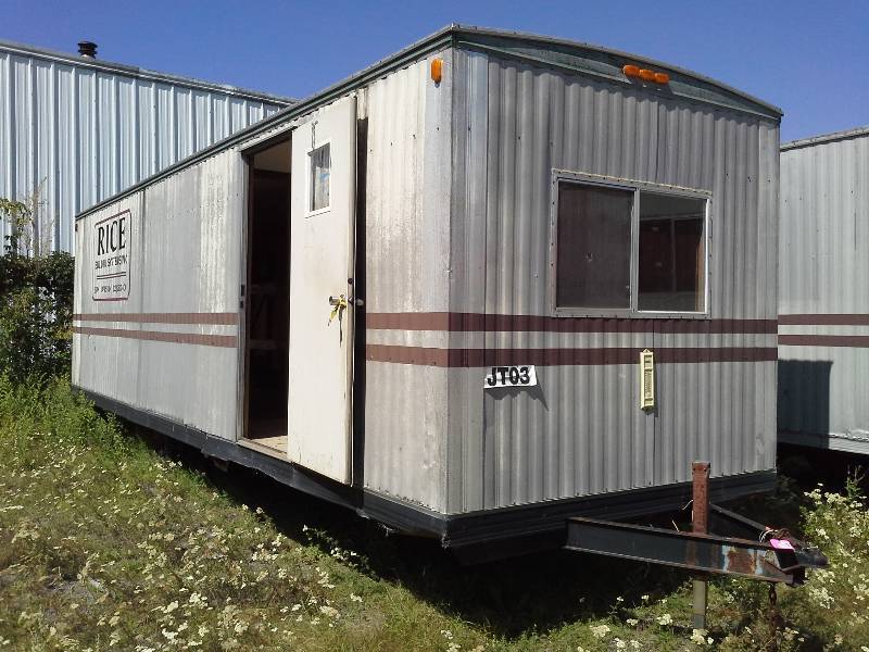 lot 4 image: 28 Portable Work Office Trailer