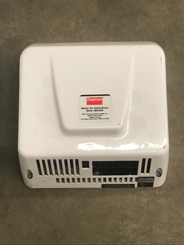 lot 19 image: (2) Warm Air Hand Dryers