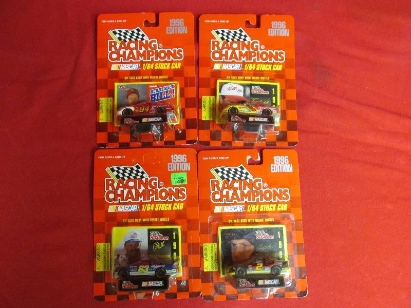 lot 50 image: 1996 Racing Champions Nascar stock cars