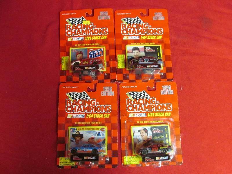 lot 49 image: 1996 Racing Champions Nascar stock cars