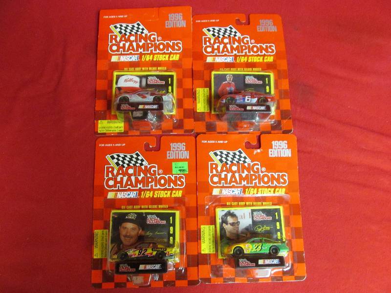 lot 51 image: 1996 Racing Champions Nascar stock cars