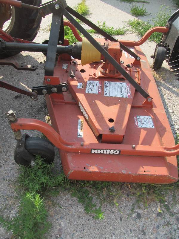 lot 111 image: Rhino Finish Mower