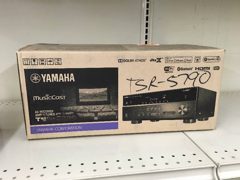 lot 543 image: Yamaha 5810 AV Receiver Ampli Tuner Audio- Video, Retail $275.00