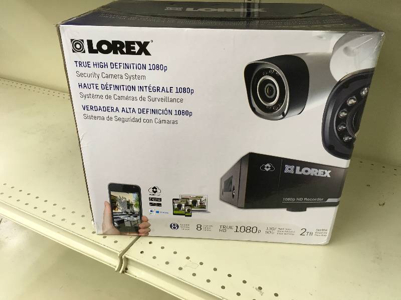 lot 553 image: Lorex LHV828 Security Camera System, Retail $499.99