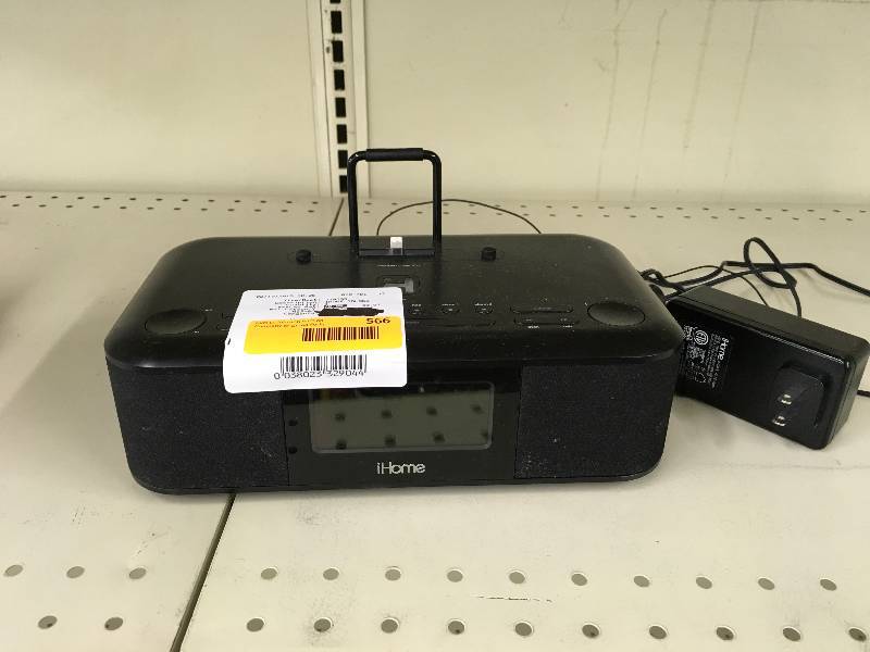 lot 566 image: IHOME IDL95B, Retail $79.99