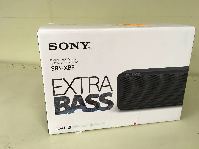 lot 568 image: Sony SRS-XB3 Bluetooth Speaker, Retail $89.99