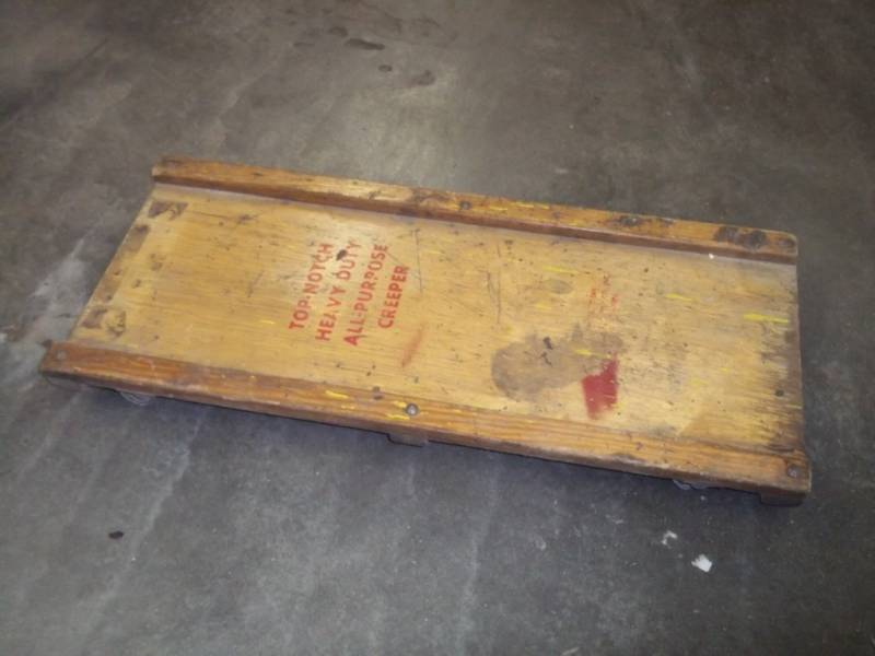 lot 35 image: Mechanics Creeper - Wood