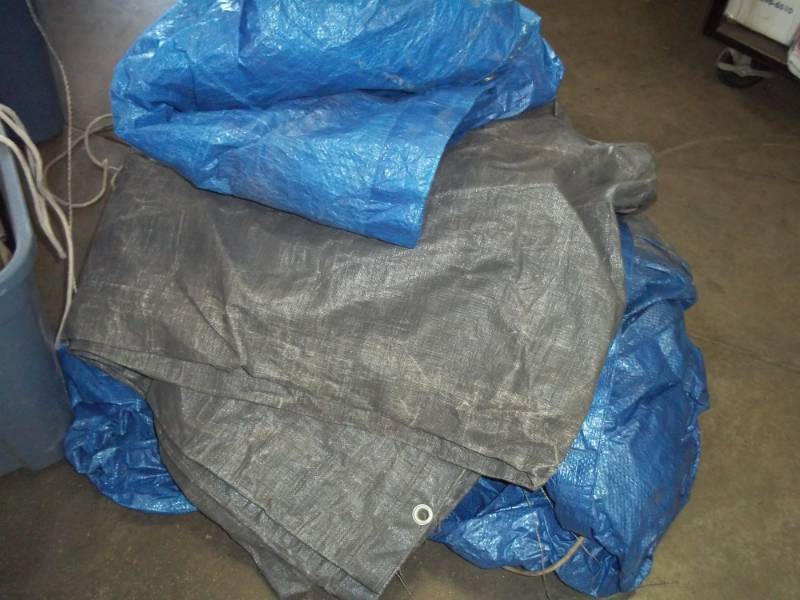 lot 39 image: Assorted Tarps