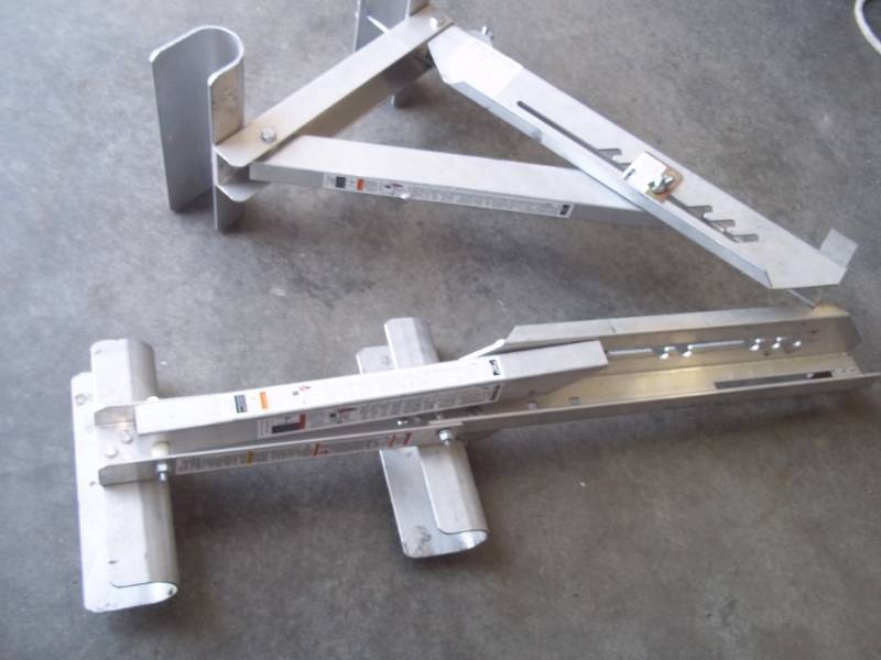Pair of Aluminum Ladder Jacks Advanced Sales Consignment Auction 242