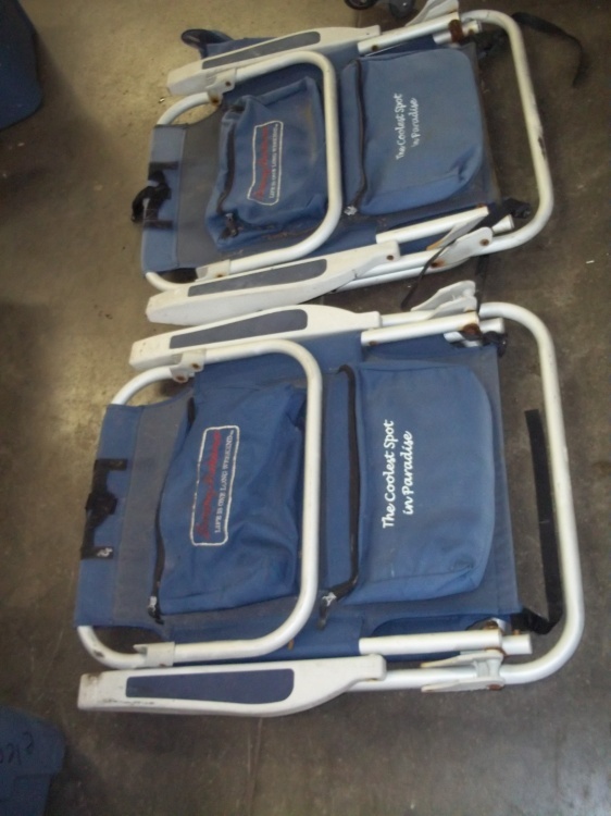 lot 115 image: 2 Stadium Chairs