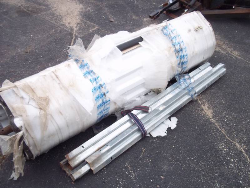 lot 140 image: Steel Corrugated Roll Up Door