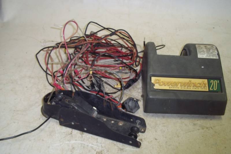lot 170 image: Power Winch for Boat Anchor