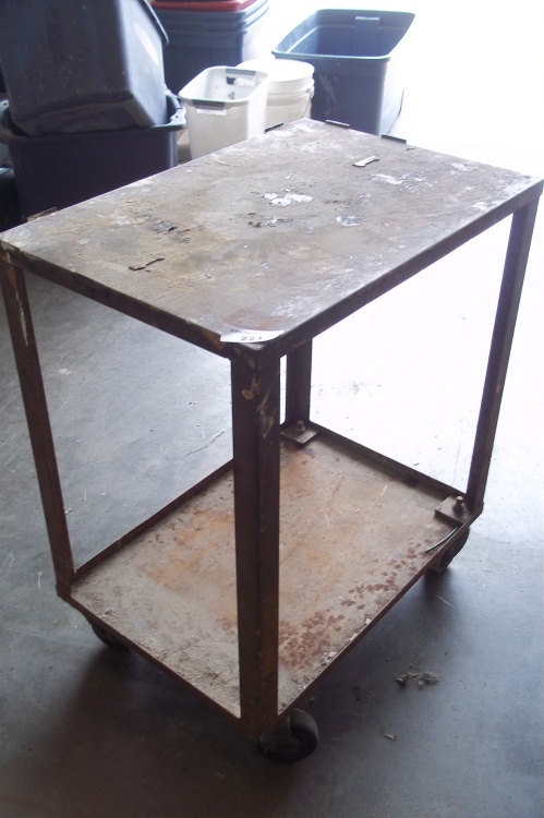 lot 221 image: Metal Cart