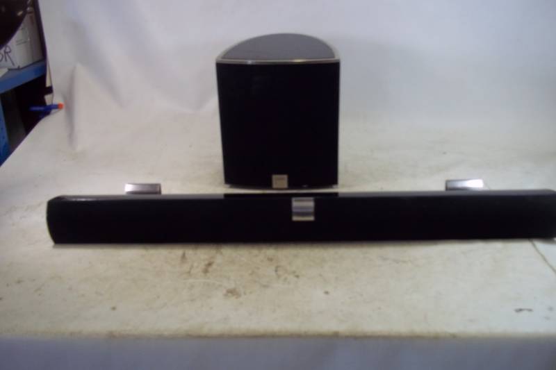 lot 249 image: Vizio Sound Bar & Sub-Woofer. No Cords or Wires.