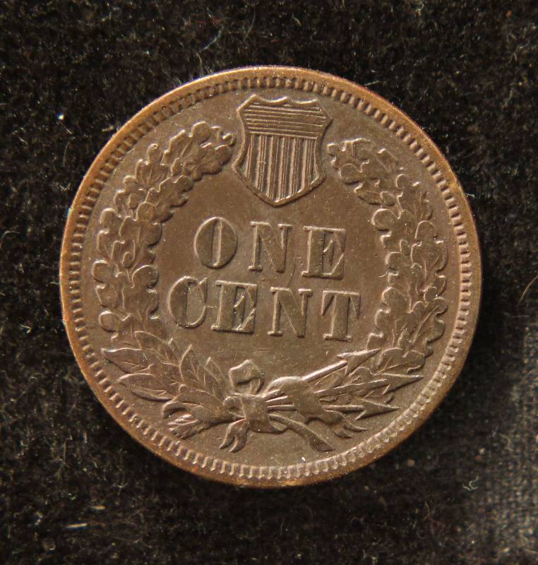 1892 INDIAN HEAD CENT SHARP COIN