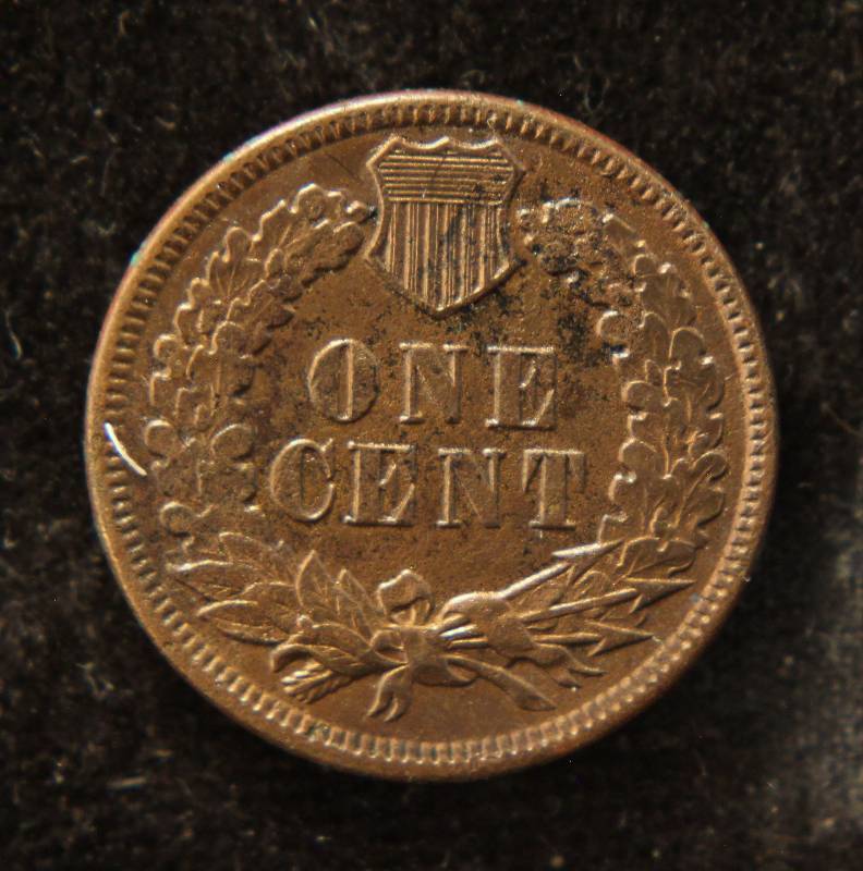 1893 INDIAN HEAD CENT IN HIGH GRADE BUT POROUS