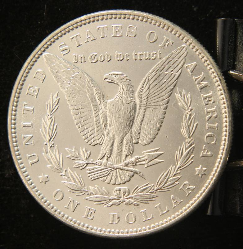1887 MORGAN SILVER DOLLAR BU-UNC