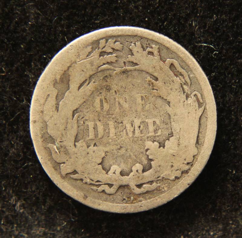 1883 US SEATED LIBERTY SILVER DIME