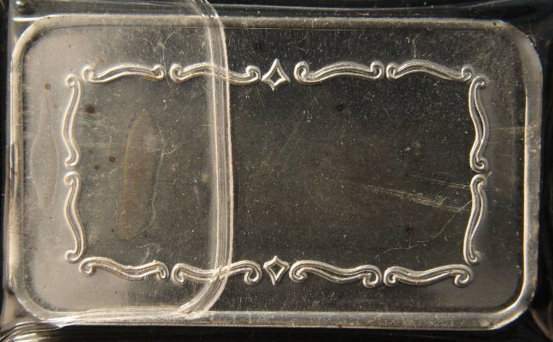 5 TROY OZ. .999 FINE SILVER COVERED WAGON GOLDEN STATE MINT