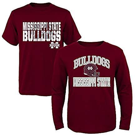 New Packaged Youth Large NCAA Shirts Nebraska, Mississippi State, Washington State, LSU