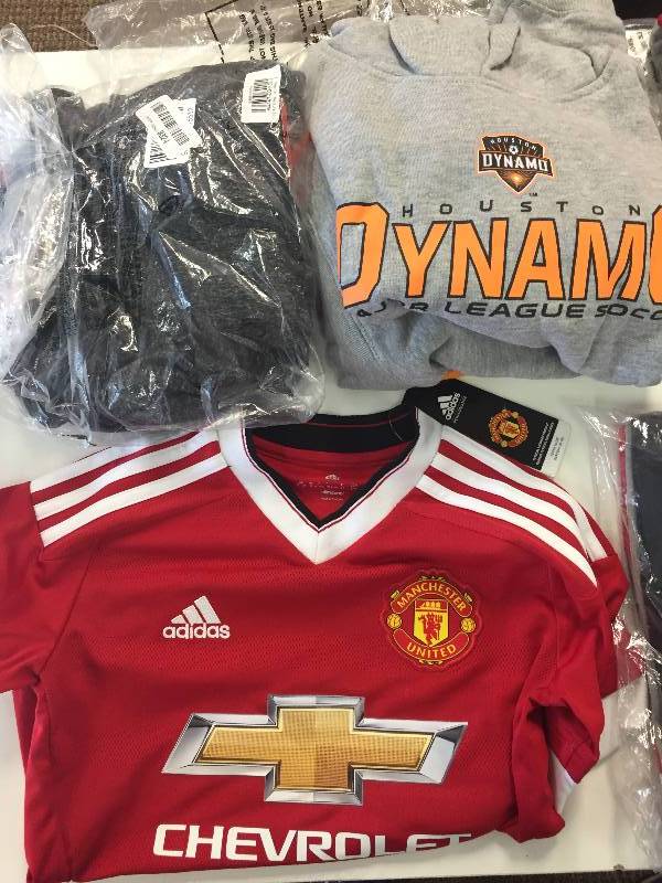 Lot of Soccer Apparel