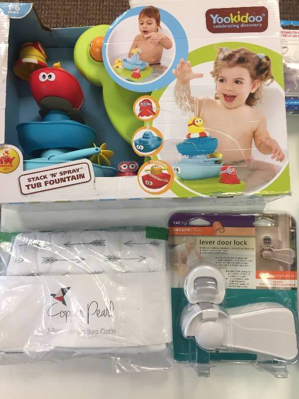 LOT OF ASSORTED BABY ITEMS
