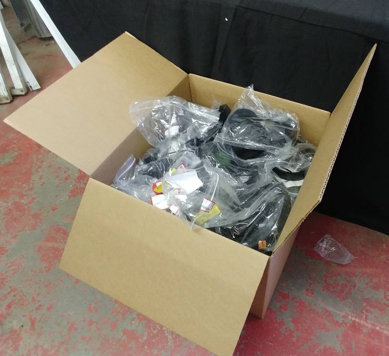lot 5 image: Xbox Stereo headset (35units), with Mic., est. Retail $ 2,660.00