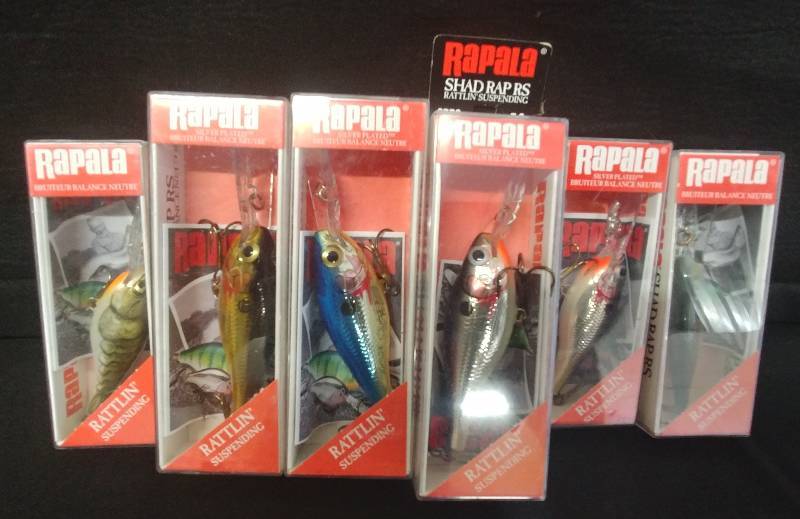 lot 9 image: 6 Rapala Rattling jigs