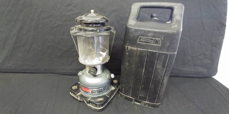lot 16 image: Coleman Duel Fuel Camp Lantern
