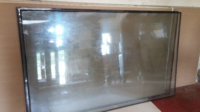 lot 32 image: 2- LARGE double pane glass