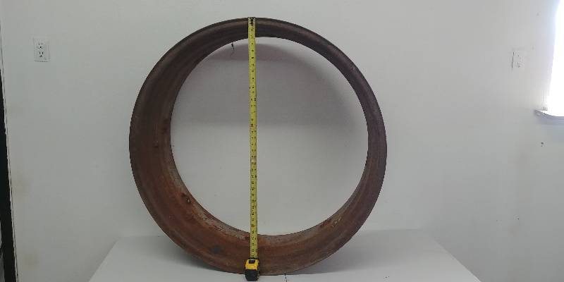 lot 25 image: 40x15 Steel Rim Fire-Ring