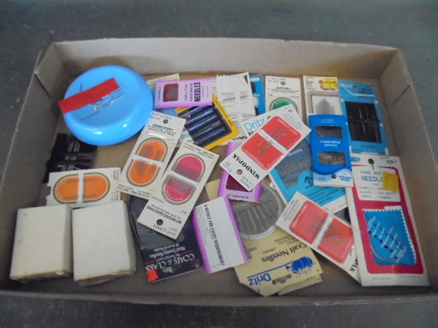 lot 47 image: Sewing Needles, Pins and Magnet
